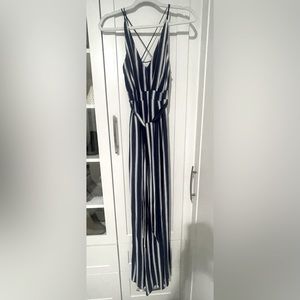 Luxxel XS Open Split Leg Jumpsuit